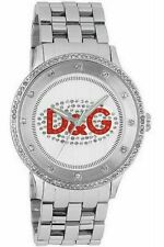 D&G Prime Time DW0144 con Logo Rosso Brillantini  Orologio Donna