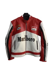 Marlboro Giacca Pelle Vintage