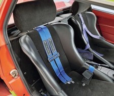 Cinture di sicurezza Willians 3 PUNTI blu X1/9 Prototipo CINQUECENTO UNO TURBO