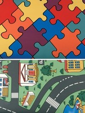 Pavimento in pvc per asili, ludoteche, stanze bambini, spess. 3mm, rotolo 60mq