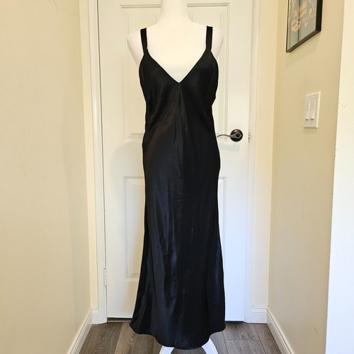 Maxi abito donna - zara, nero