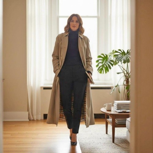 Burberry trench coat gabardine