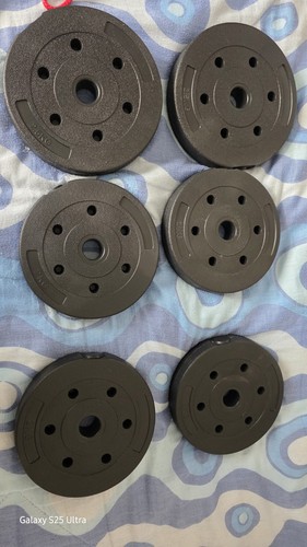 Set dischi pesi 2x5 - 15, (2x5