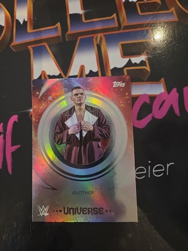 Topps wwf wwe universe gunther - topps,