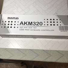 midiplus AKM320 32 Mini Size Key USB Midi Keyboard Controller INUTILIZZATO SCATOLA APERTA