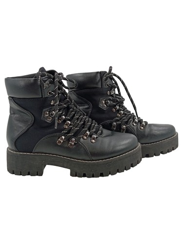 Stivali con lacci - , donna