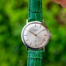 VINTAGE Longines Classic cassa acciaio  cal. 370 ref. 7986