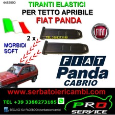 coppia di Staffa capote panda cabrio tettuccio apribile tirante elastico morbidi