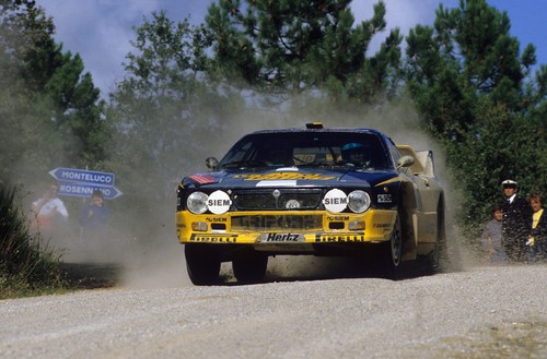 Lancia 037 rally poster auto - 037,