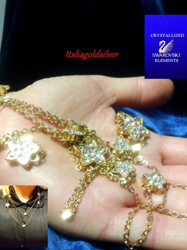 Collana donna lunga oro giallo - collana,