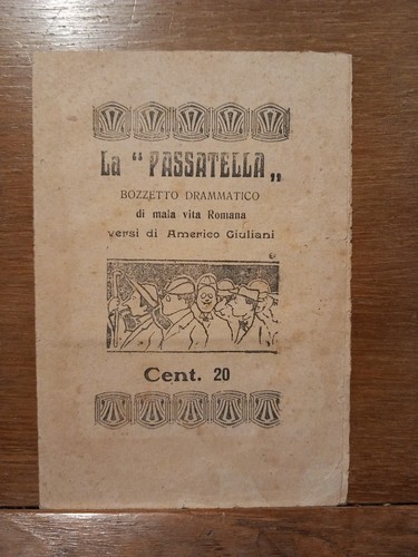 Passatella bozzetto - passatella,