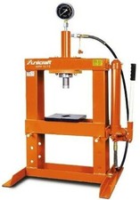PRESSA IDRAULICA OLEODINAMICA MANUALE PER OFFICINA DA BANCO 10 TON UNICRAFT 10T