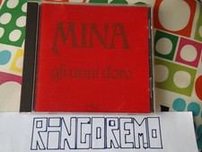 Mina gli anni - cd, d'oro