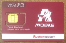 AUCHAN TELECOM MOBILE SIM CARD