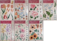 Carta per decoupage tridimensionale Stamperia A4, varie immagini
