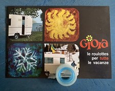 Rara originale Brochure Roulotte Gioia SIT 1968/b