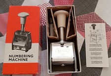 Timbro Numeratore Rexel