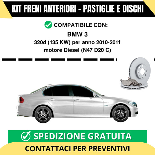 Kit freni anteriori pastiglie - freni,