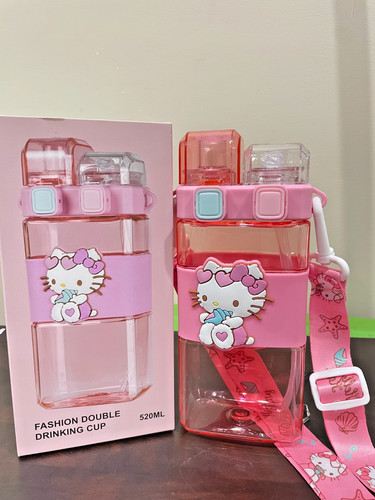 Tracolla bottiglia acqua hello - tracolla,