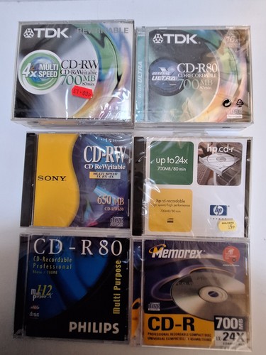 Lotto lavoro rw tdk - cd-rw,