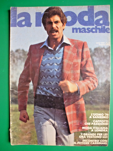 Moda maschile 4 1973 - moda, n.
