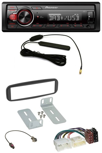 Pioneer mp3 dab 1din aux - pioneer,