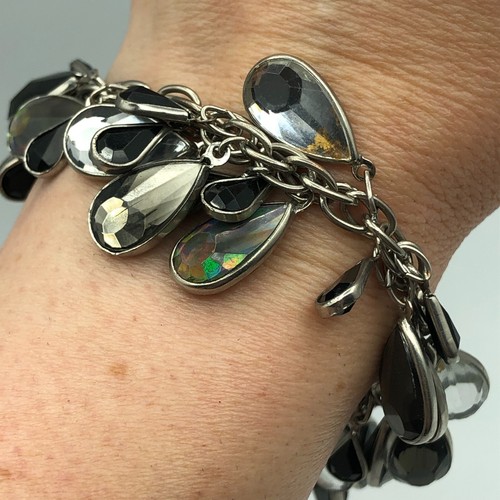 Bracciale charm perline tono - bracciale,