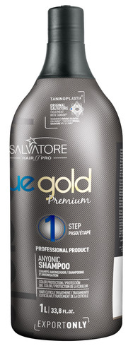 Salvatore hair bro blue gold - hair,