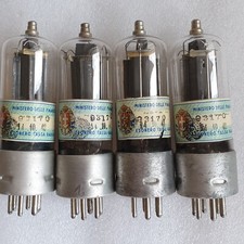Pair FIVRE 6TP tube = 807 Other base, NOS Military Power Output Audio Amplifier