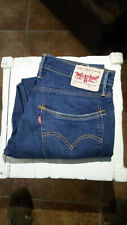 JEANS UOMO LEVIS ORIGINALI W33 L MOD. COLORE SCURO INDOSSATI 2-3 VOLTE