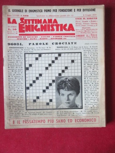 Settimana enigmistica 1419 - settimana,