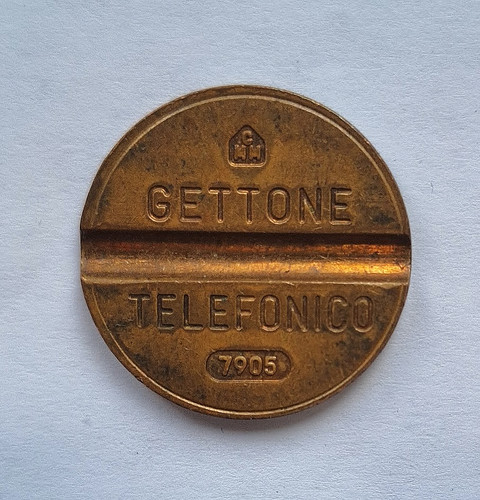 Gettone telefonico 7905 cmm - gettone,