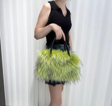 Borsa Donna In Eco Pelliccia