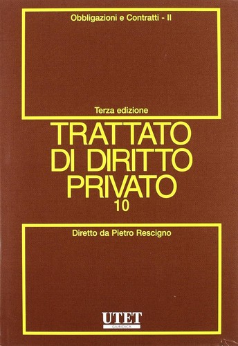 Trattato diritto privato - trattato, di