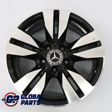 Mercedes W212 Cerchio in lega nero a 5 doppie razze 16" ET:46 8J A2124010202