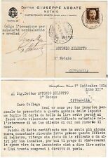 CASTELFRANCO VENETO - TREVISO - PUBBLICITARIA - NOTAIO - VIAGG. 1934 -3291-