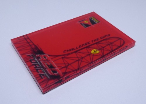 Badge ferrari land magnetico - badge,