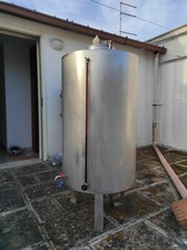 Cisterna In Acciaio Inox temperato per alimenti 300 litri