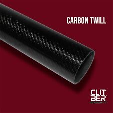 Silenziatore ricambio scarico terminale in carbonio Twill ø57 x ø60 x L 260 mm