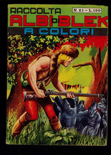 Il Grande Blek Raccolta Albi di Blek  n.21 Ottimo Editoriale Dardo Anni 60 ▓