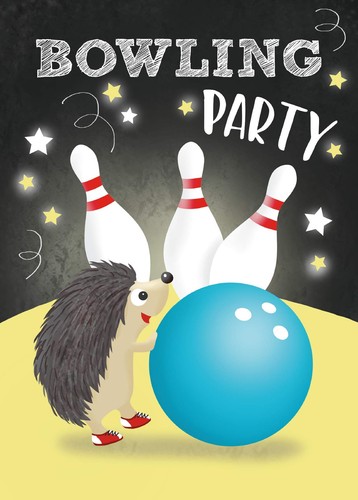 Bowling biglietti d - -, d'invito