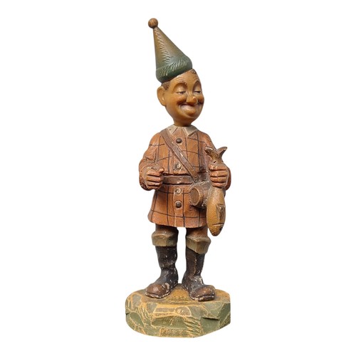 Scultura statua in legno - scultura,