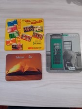 Tappetino Mouse Schede Carte  Telefoniche  Telecom Infostrada Tim No Prove Sip