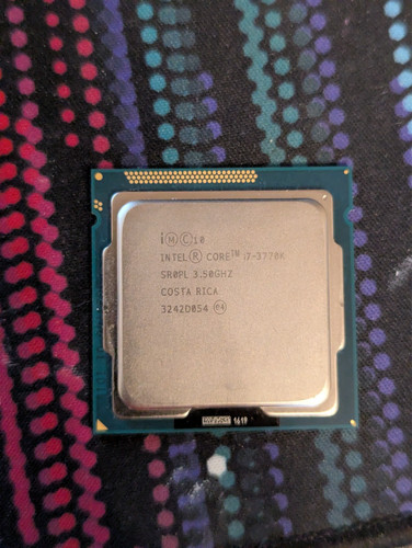 Intel core 3770k 50 - i7, 3,50