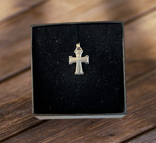 ciondolo pendente - croce oro