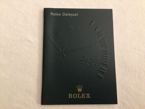 Libretto booklet rolex - libretto,