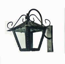 Lampada in ferro battuto
