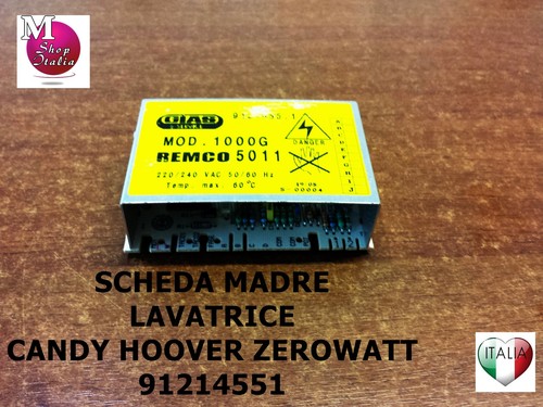 Scheda cuore lavatrice candy - cuore,