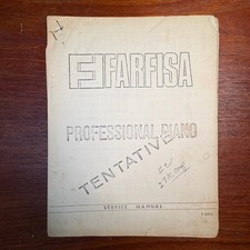 VINTAGE FARFISA PIANOFORTE