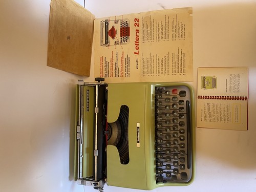 Macchina scrivere olivetti - scrivere,
